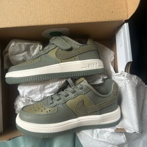 Nike Green Sneakers Air Force 1 Classic